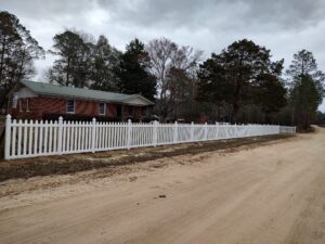 Open Picket Fence Installation