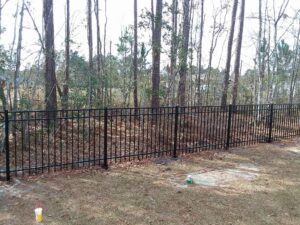 Aluminum Fence Installation