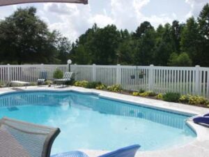 Town & Country Vinyl Pool Fence